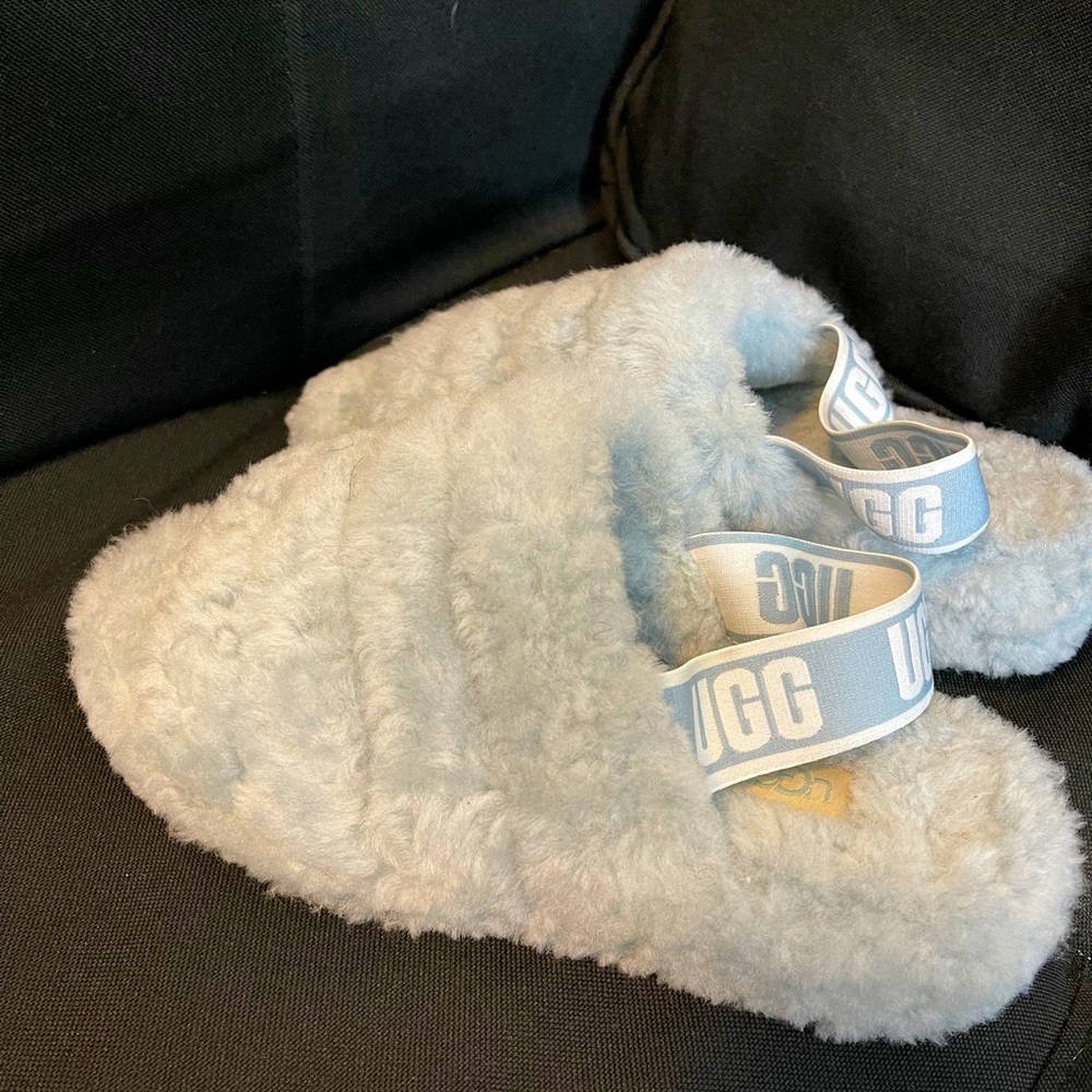 furry ugg sandals